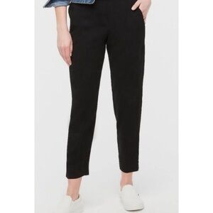 J. Crew Black Cropped Stretch Pants Size 6